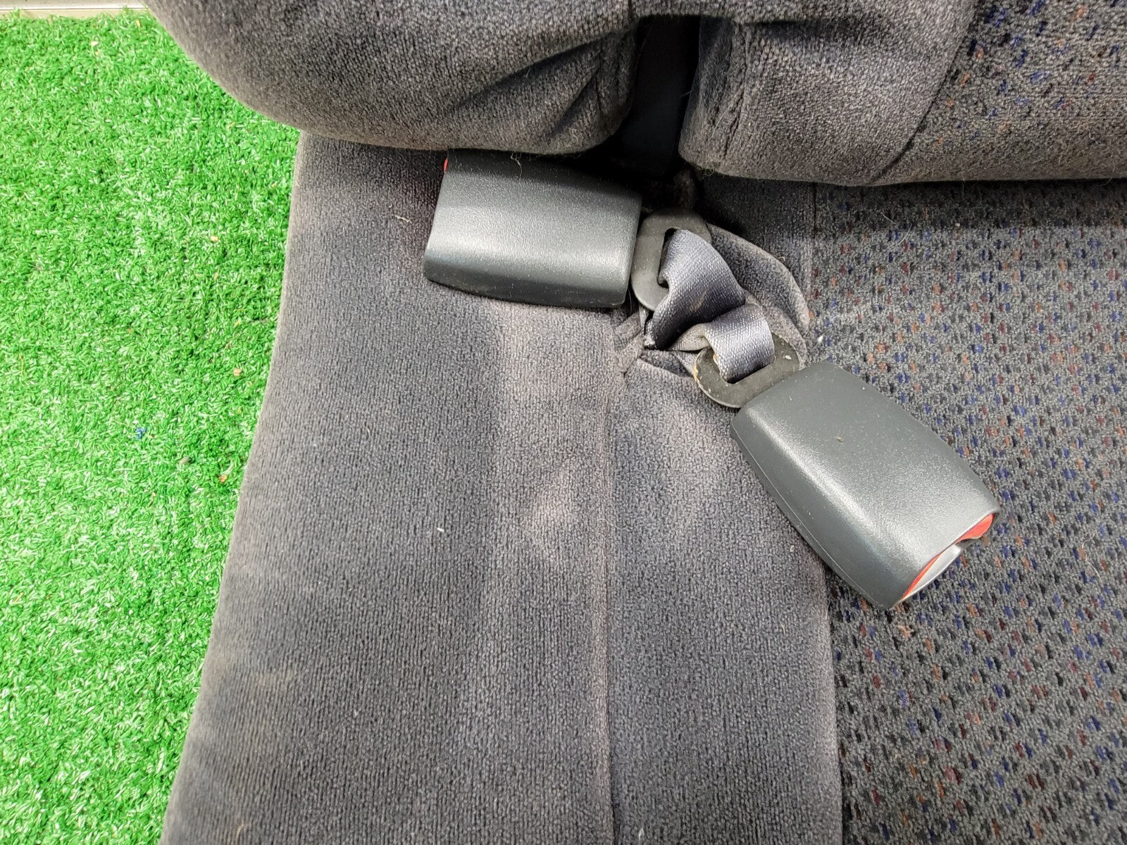 🔥2007-2014 Escalade Suburban Tahoe Yukon Third 3rd Row Seat GRAY CLOTH LEFT