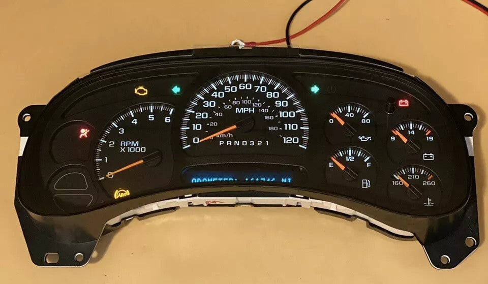 🔥03-06 Silverado Tahoe Yukon Trailblazer Dash Speedometer Instrument Cluster