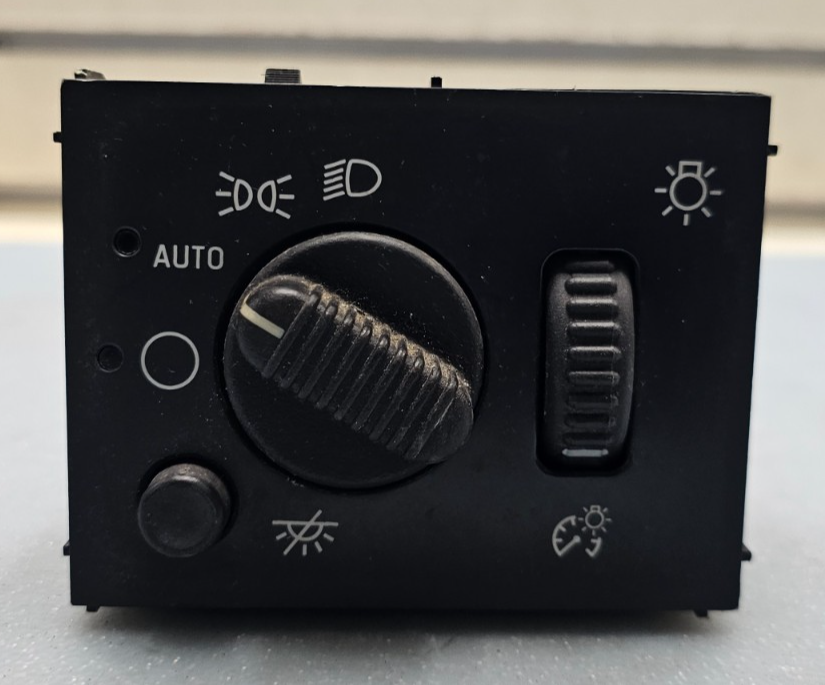 🔥03-06 SILVERADO GMC SIERRA HEADLIGHT DOME LIGHT DIMMER CONTROL SWITCH BLACK