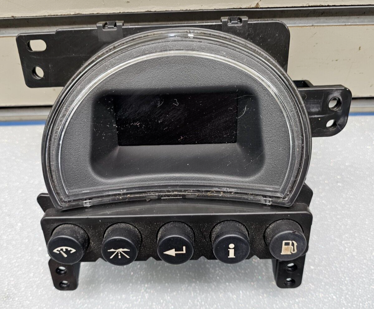 🔥04-08 PONTIAC GRAND PRIX 5 Button Info Display Screen Center Dash Bezel Switch
