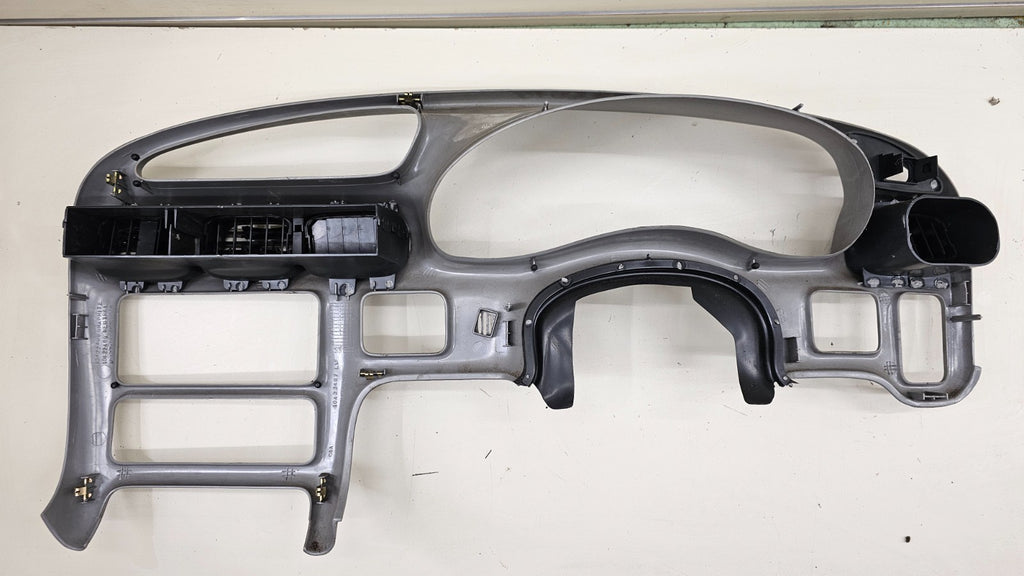 🔥97-03 Grand Prix Dash Instrument Cluster Speedometer Tachometer Bezel Silver