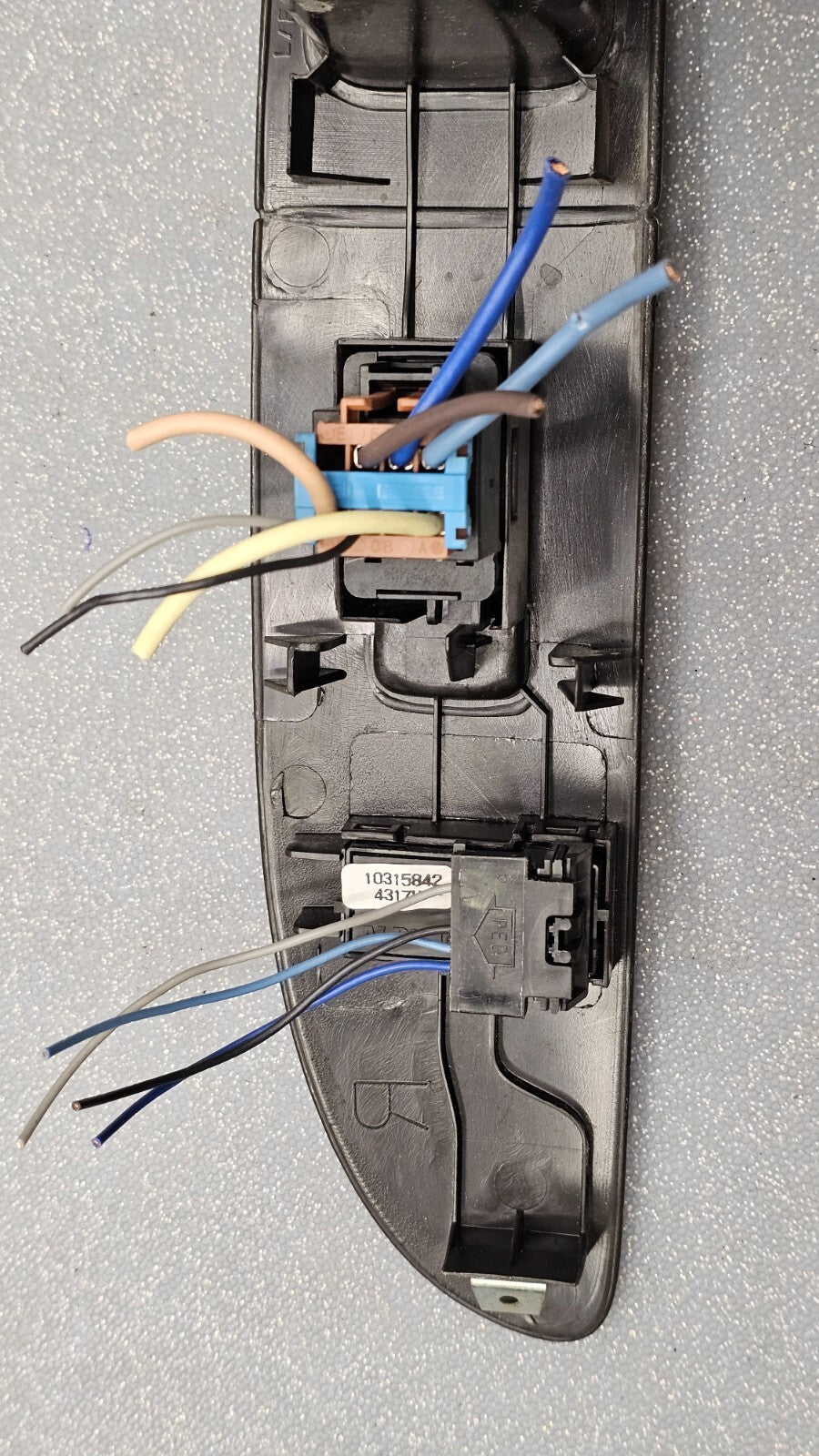 🔥 95-07 BUICK SATURN RELAY RIGHT PASSENGER POWER WINDOW SWITCH WOOD