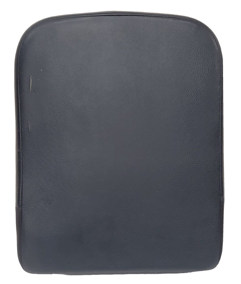 02-08 Dodge RAM Center Console Jump Seat ARMREST Cover Lid Leather Dark Gray JS7