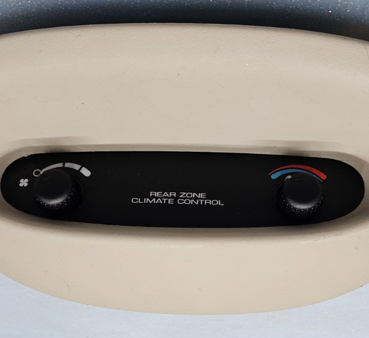🔥01-07 Caravan Town Country Rear Roof Climate Control Panel Temp A/C Heater Tan
