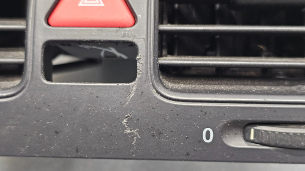 🔥05-10 Volkswagen Jetta Golf Dash AC Air Vent Heater Conditioning Bezel Black
