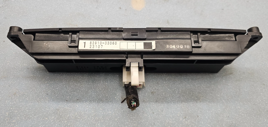 🔥02-06 Toyota Camry Digital Clock Time Display Right Passenger Assembly Black