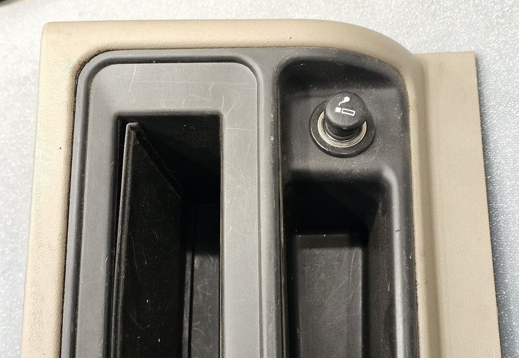 🔥03-06 CHEVY SILVERADO TAHOE GMC SIERRA CENTER CONSOLE STORAGE CUBBY TRAY TAN