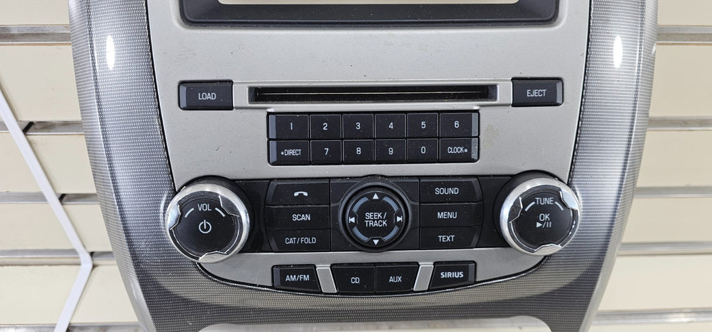  10-12 Fusion Milan Climate Control Radio Stereo Display Bezel Panel Trim Silver