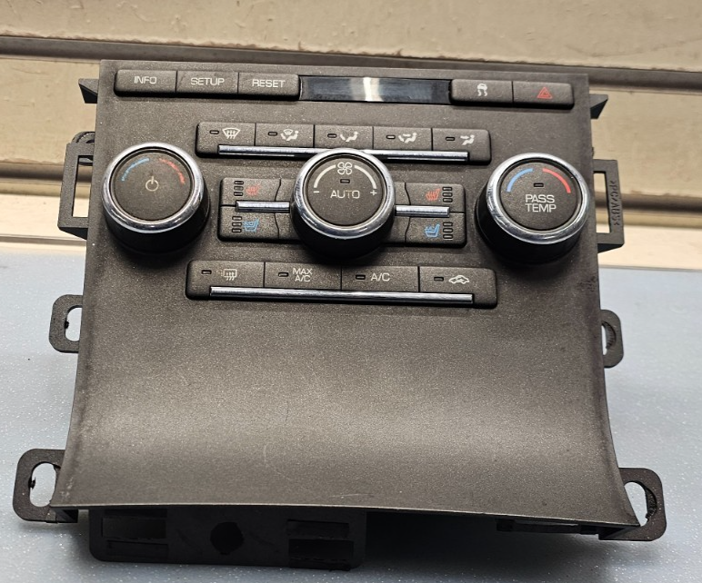🔥09-12 Lincoln MKS AC HVAC Temperature Heater Climate Control BLACK OEM