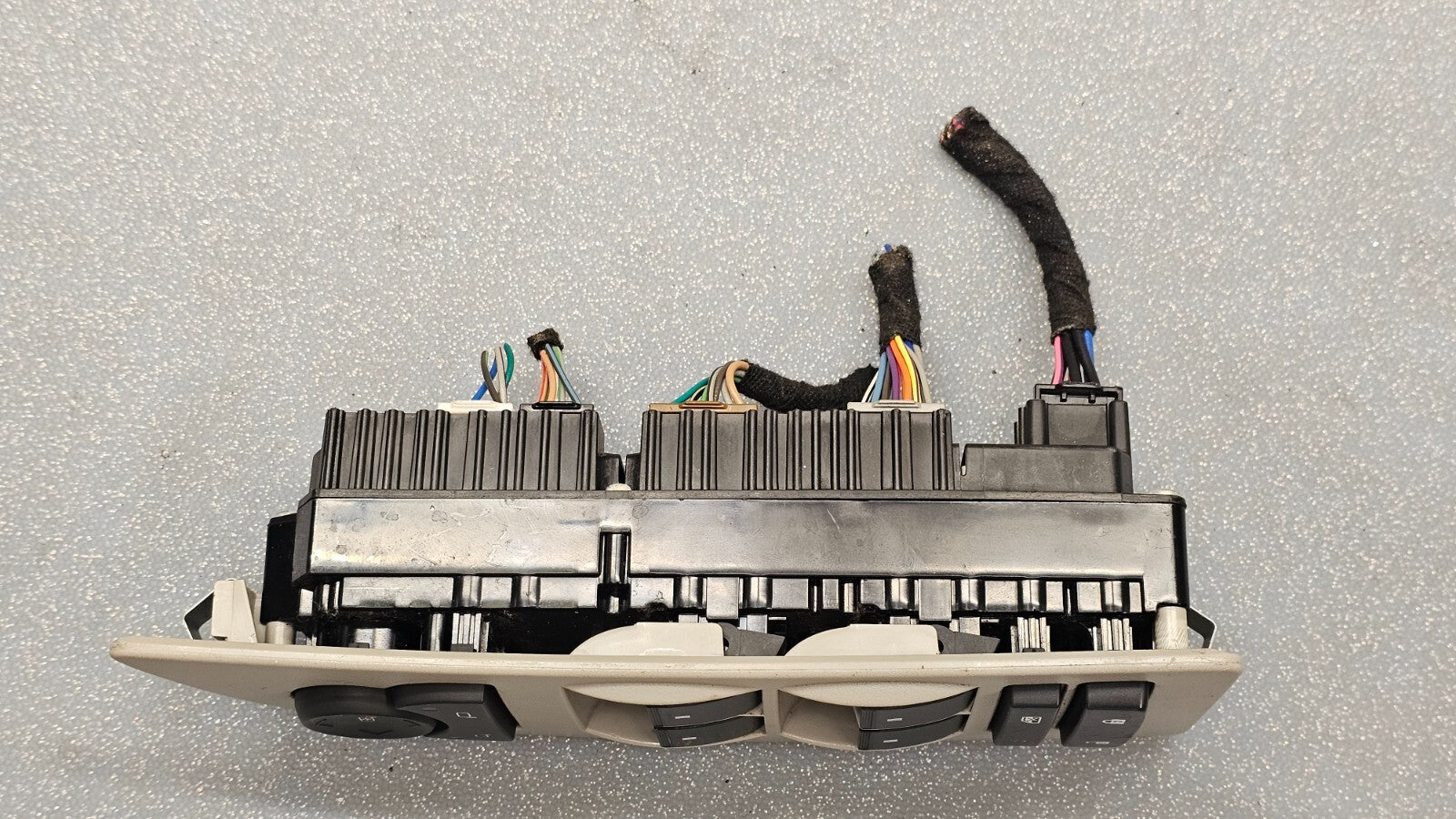 🔥06-11 Buick Lucerne Front Left Driver Master Power Window Switch Assembly Tan