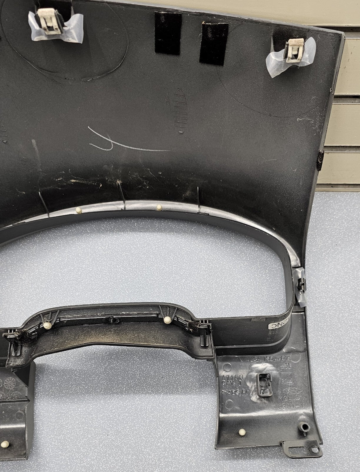 🔥04-08 Ford F-150 Dash Instrument CLUSTER Bezel Speedometer Gauge Trim GRAY C14