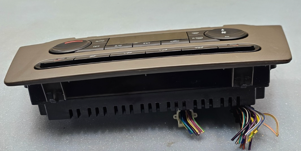 🔥06-09 Fusion Milan Dash Heater Temperature Climate Control Conditioner Tan