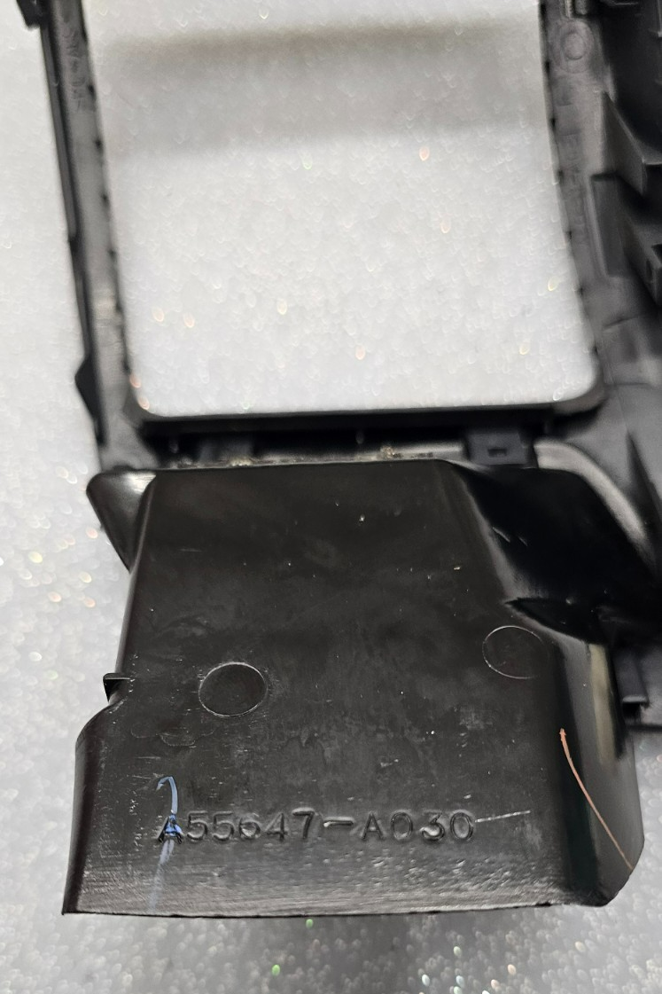 🔥02-06 CAMRY DASH RIGHT PASSENGER AIR VENT CONDITIONER HEATER FILTER  BLACK