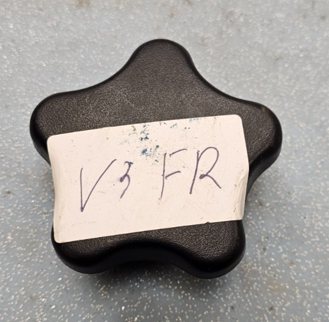 🔥07-13 Silverado Sierra Front Left Driver Seat Lumbar Knob Actuator OEM Black