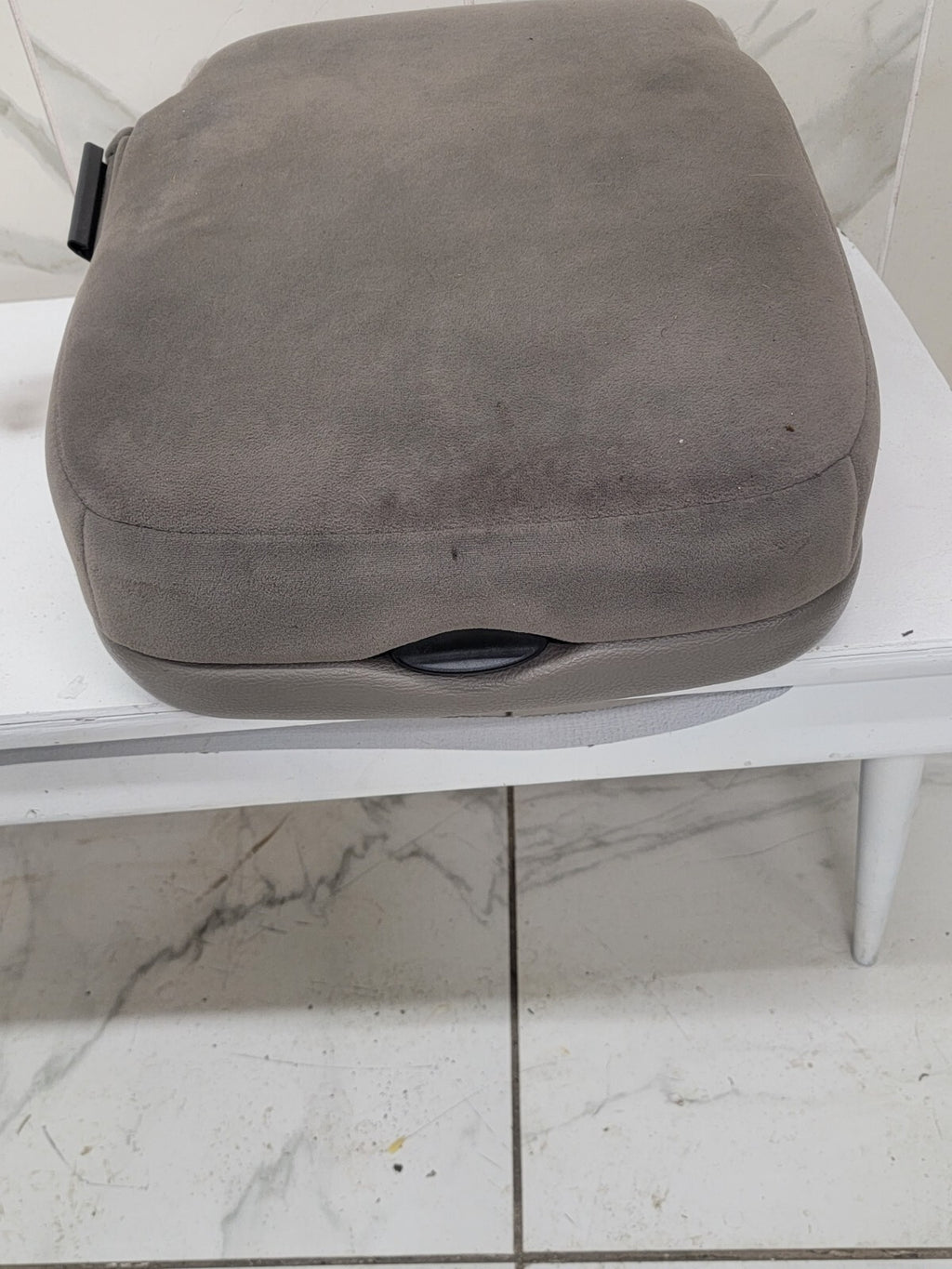 🔥02-08 Dodge RAM Center Console Jump Seat ARMREST Cover Lid Leather TAN JS7