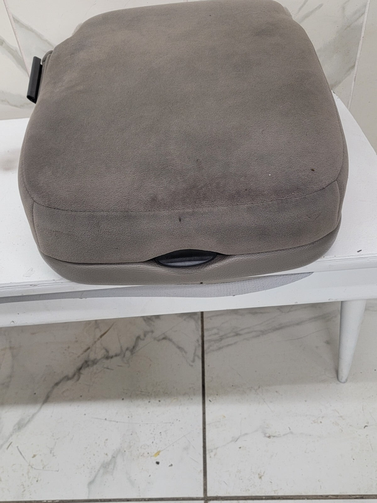 🔥02-08 Dodge RAM Center Console Jump Seat ARMREST Cover Lid Leather TAN JS7