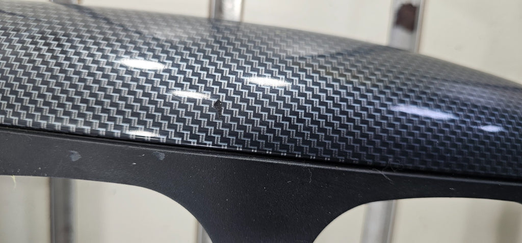 🔥01-07 Dodge Caravan Town & Country dash radio climate TRIM bezel carbon fiber