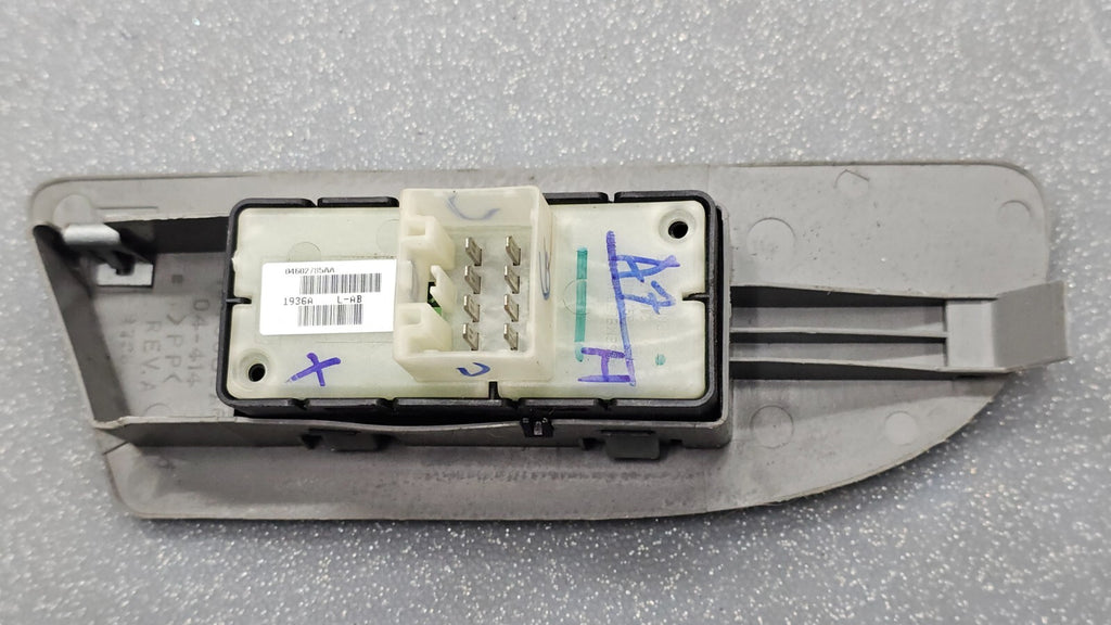 🔥07-09 Dodge Durango Right Passenger Side Power Window Switch OEM Gray
