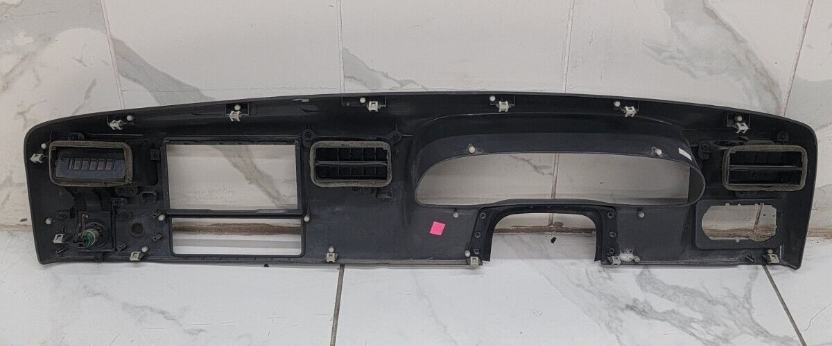 99-04 Ford F250 F350 Dash Instrument Cluster Speedometer Bezel Panel DK Gray C22