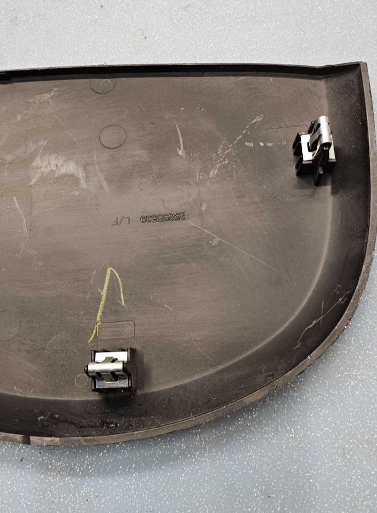 🔥07-14 TAHOE YUKON SILVERADO SIERRA DASH LEFTDRIVER FUSE TRIM PANEL COVER BLACK