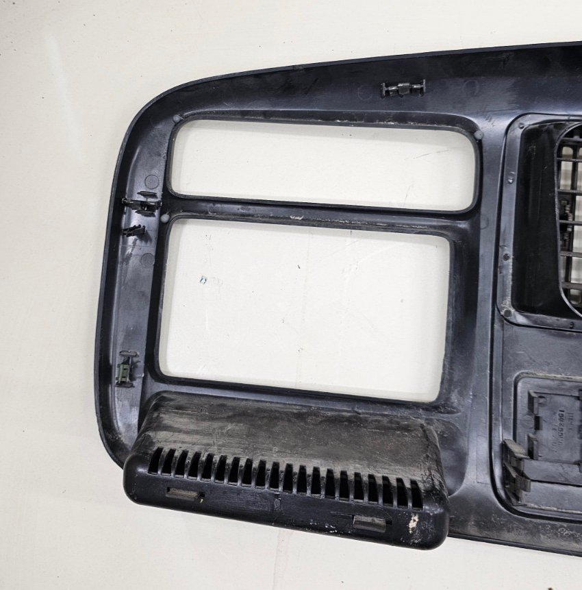 🔥96-02 Express GMC Savana Dash Instrument Cluster Speedometer Bezel Panel Black