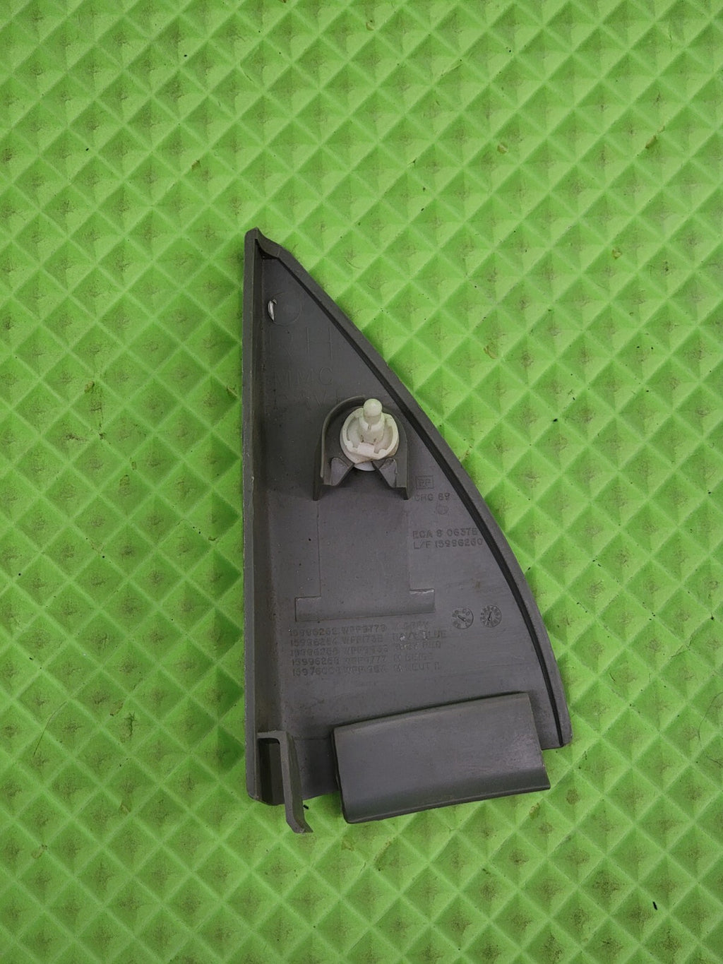 🔥1995-1998 Chevrolet Tahoe Suburban Door Panel Mirror Cover Trim RIGHT GRAY