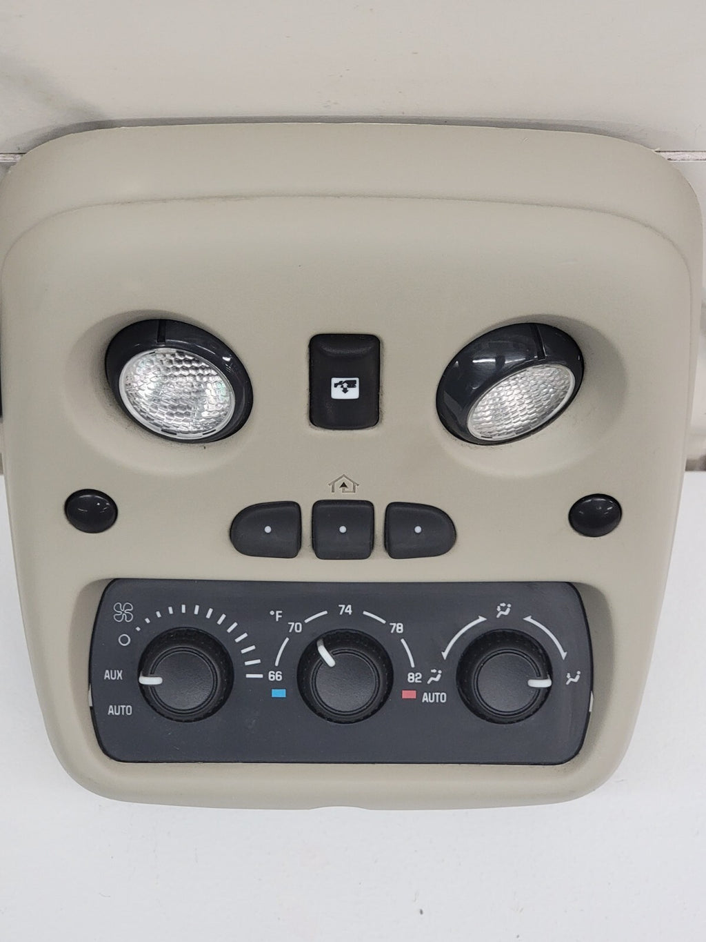 🔥03-06 Escalade Tahoe Yukon OVERHEAD ROOF CONSOLE/MAP LIGHT  LIGHT TAN