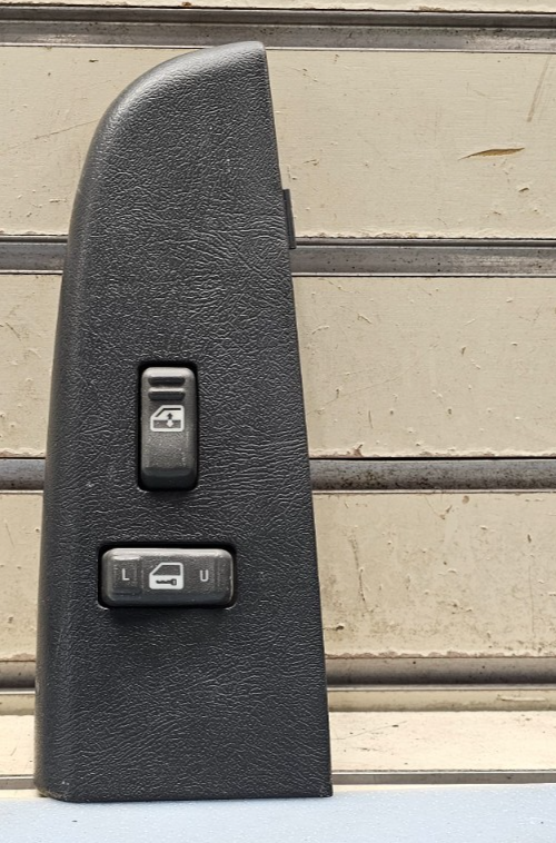 🔥99-02 Silverado SIERRA Front RIGHT Passenger Power Window Switch Lock Black
