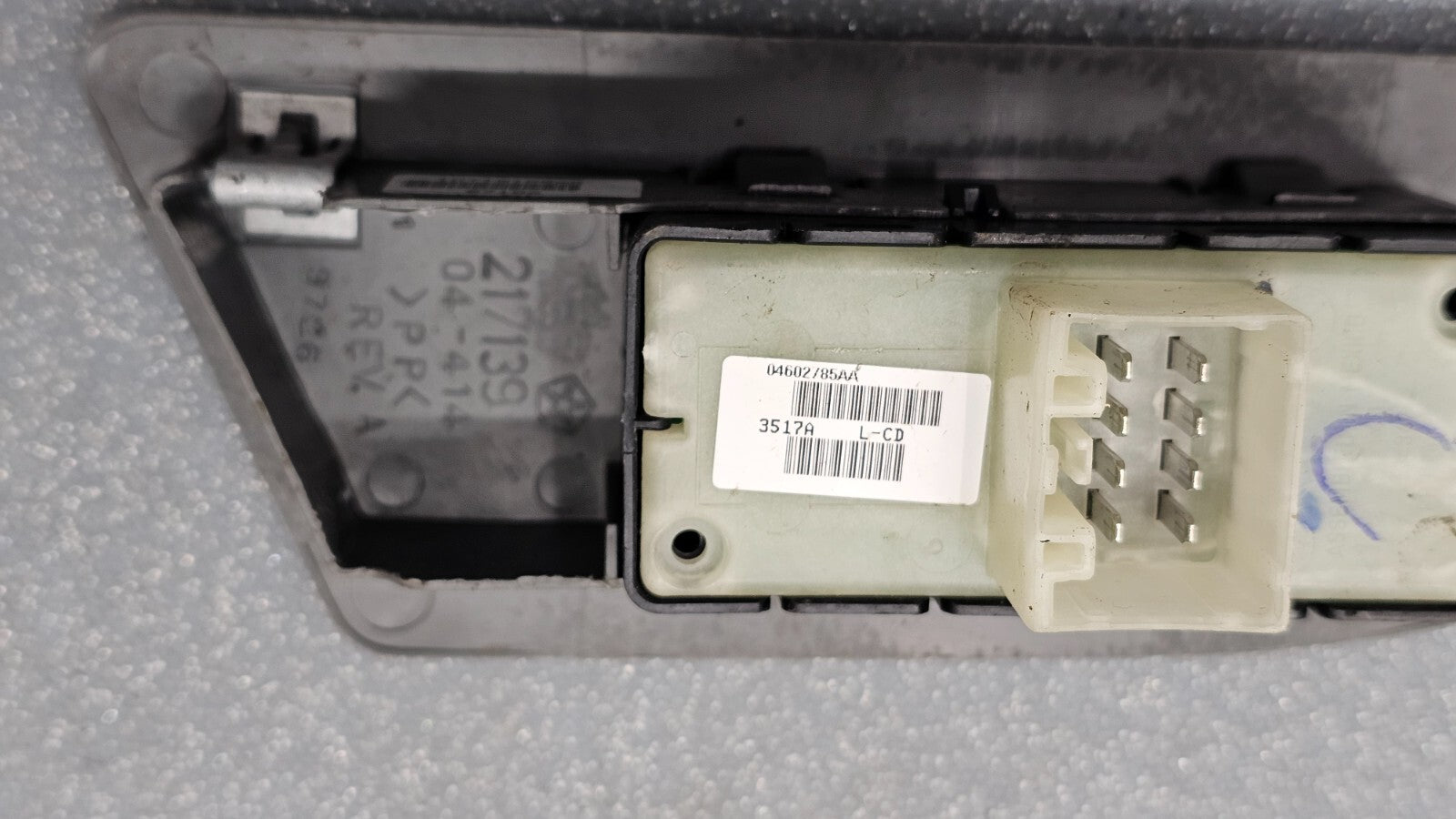 🔥07-09 Dodge Durango Right Passenger Side Power Window Switch OEM Gray