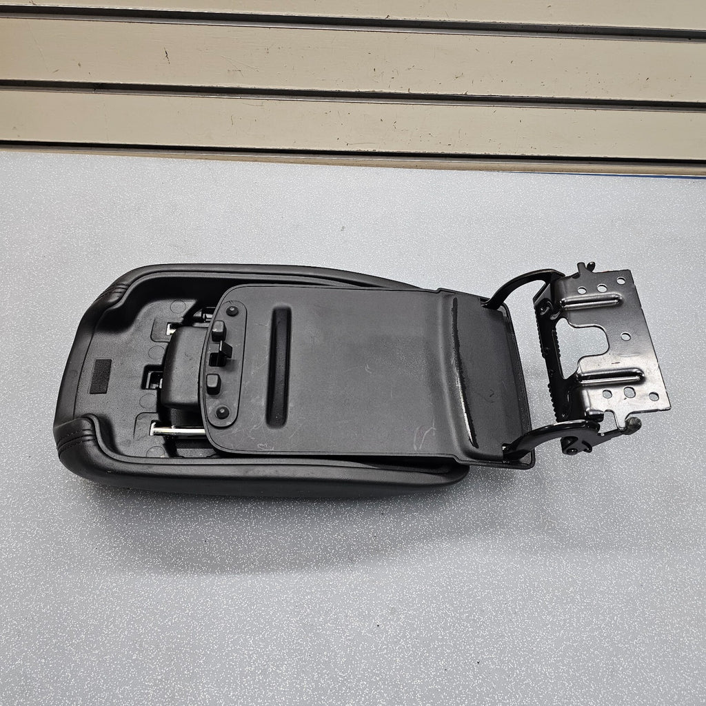 🔥13-16 DODGE DART CENTER CONSOLE ARM REST LID LEATHER BLACK TOP PAD COVER BLACK