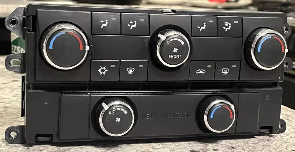 08-10 Grand Caravan Town Country Dash AC Heater Temperature Climate Control OEM