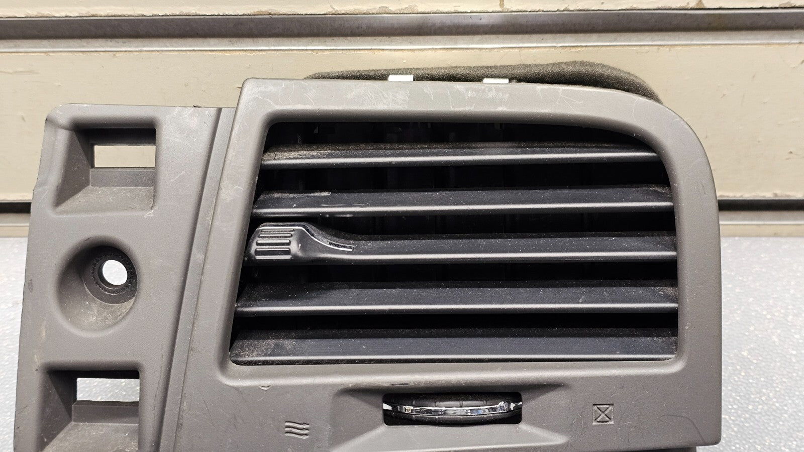 🔥13-16 Lincoln MKS DASH Right PASSENGER A/C AC Air Vent Heater Panel Grille Tan