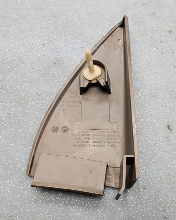 🔥1996-2000 GMC YUKON FRONT DOOR MIRROR LEFT SIDE PANEL COVER OEM GRAY