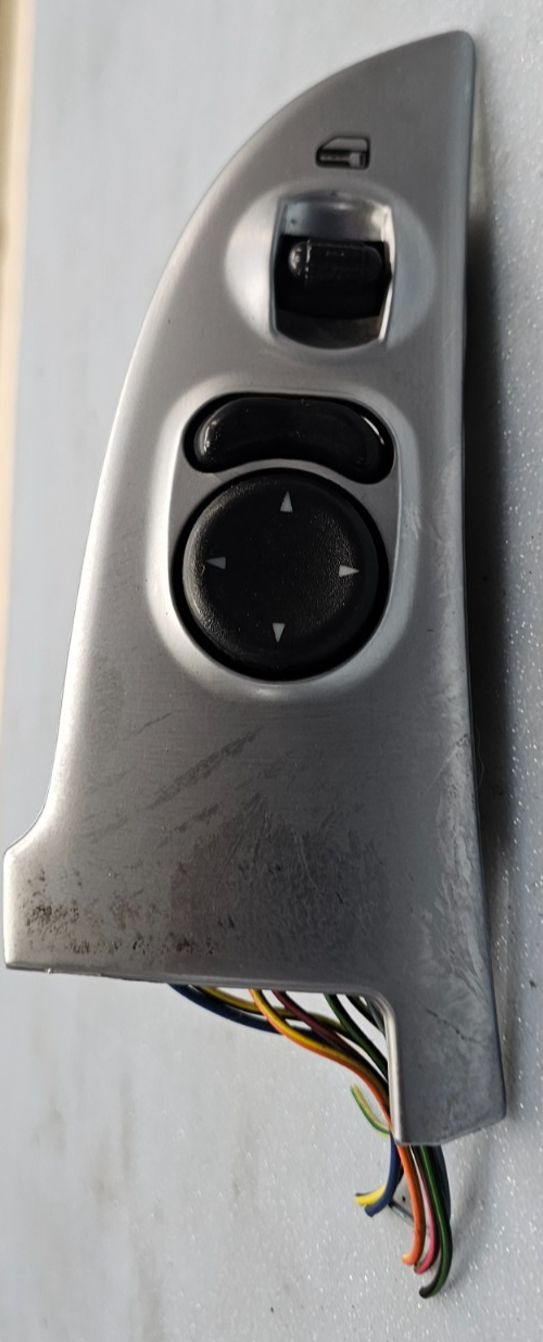 🔥02-07 Jeep Liberty Left Driver Power Window Mirror Switch Lock Control Silver