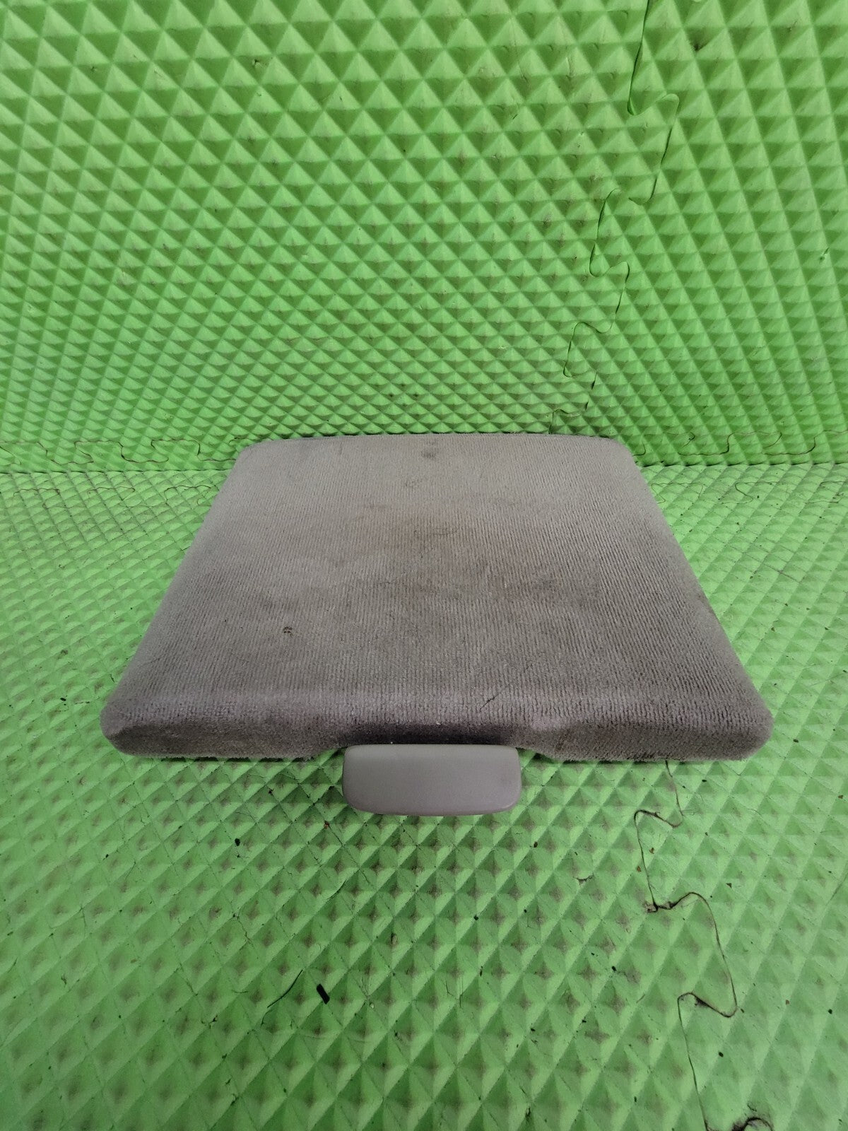 🔥1997-2003 Ford F-150 Center Console JUMP SEAT Armrest Lid Cloth GRAY
