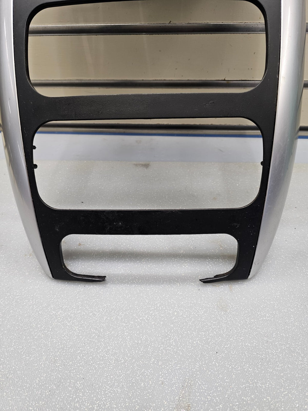 🔥01-07 Dodge Caravan Town & Country dash radio climate TRIM bezel BLACK/SILVER
