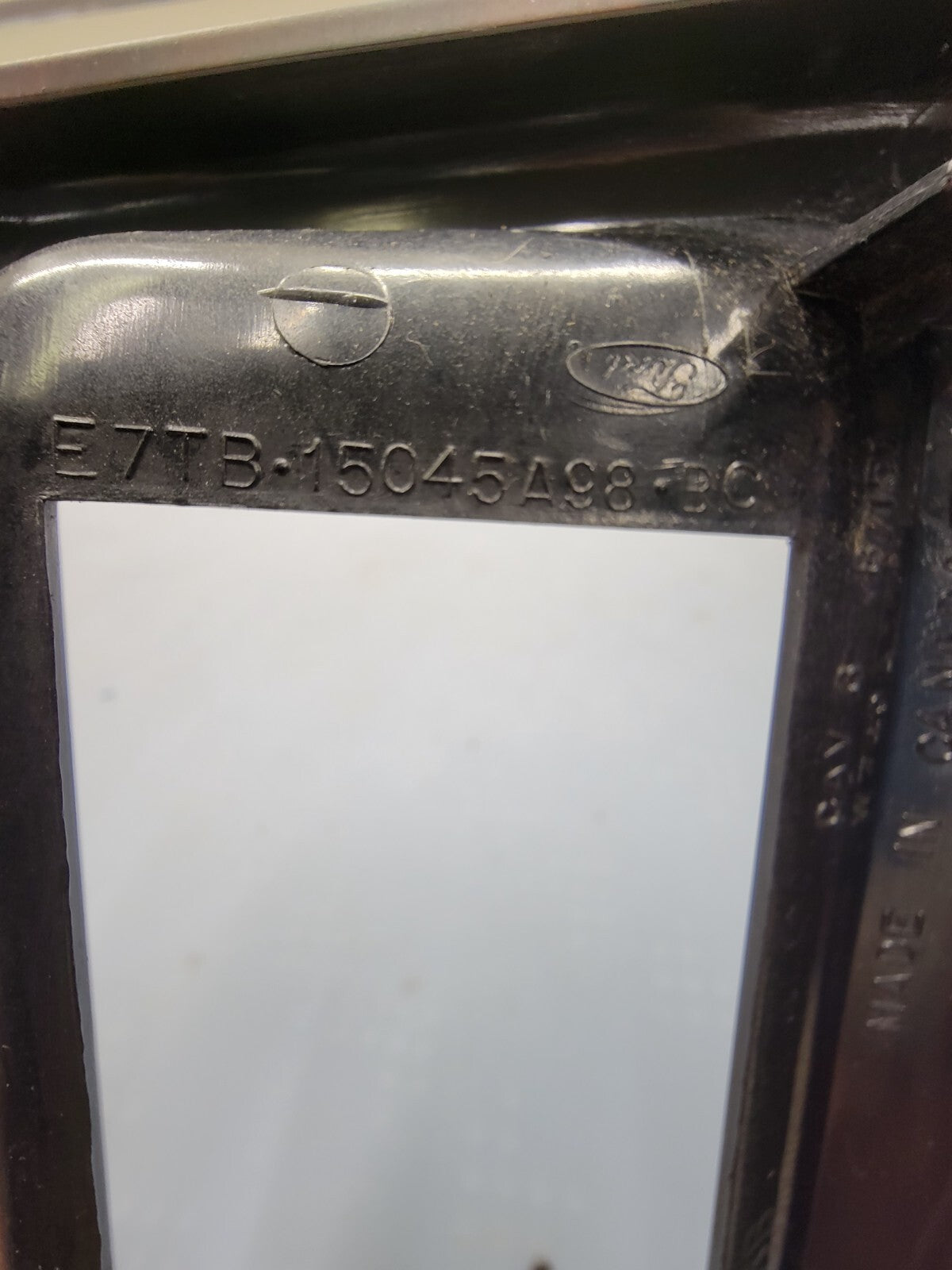 🔥87-91 Ford F150 F250 F350 Bronco Center Dash Radio Bezel Trim OEM Woodgrain