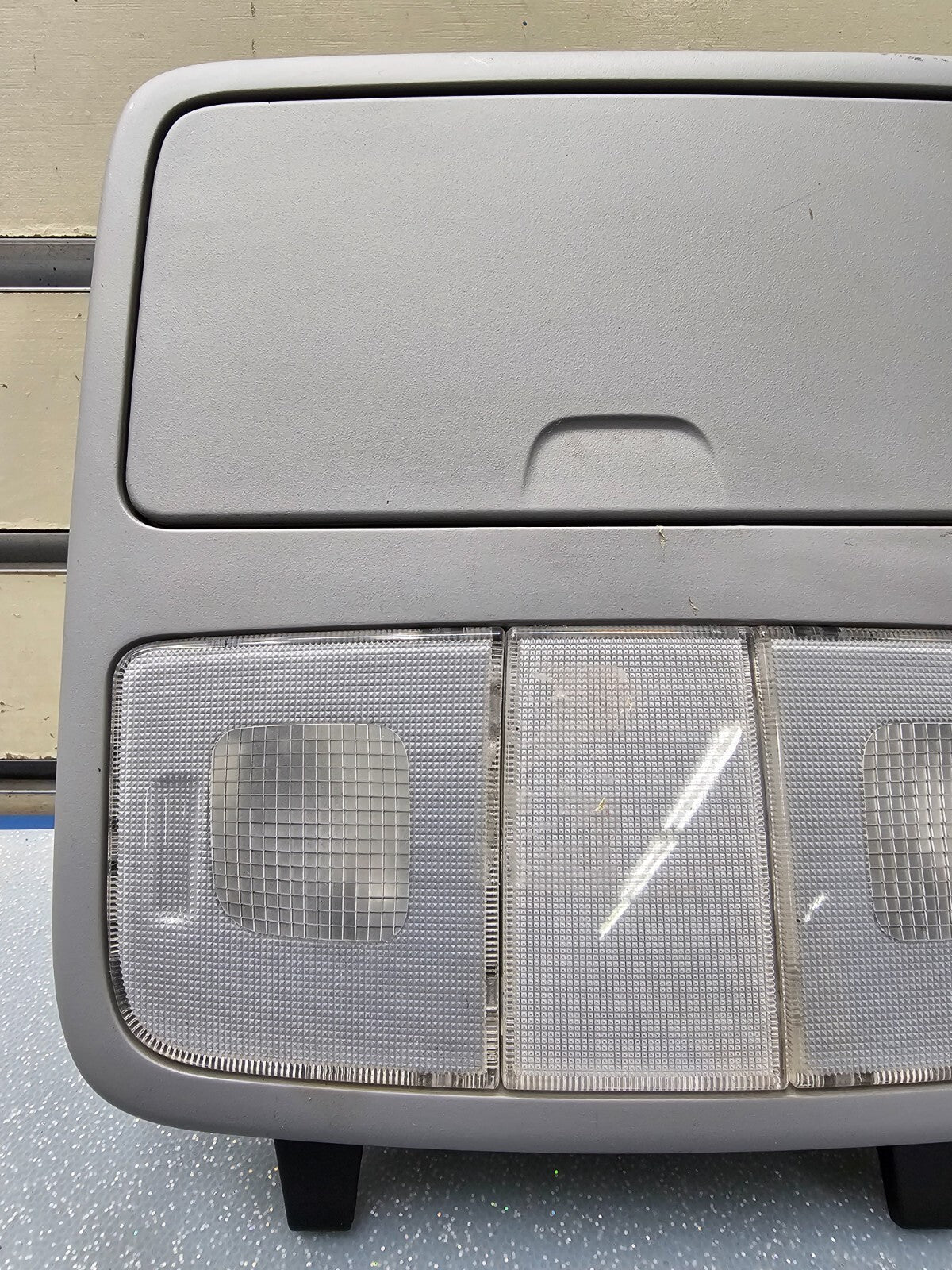 🔥07-10 Elantra Overhead Console Storage Display Dome Light Storage GRAY OEM