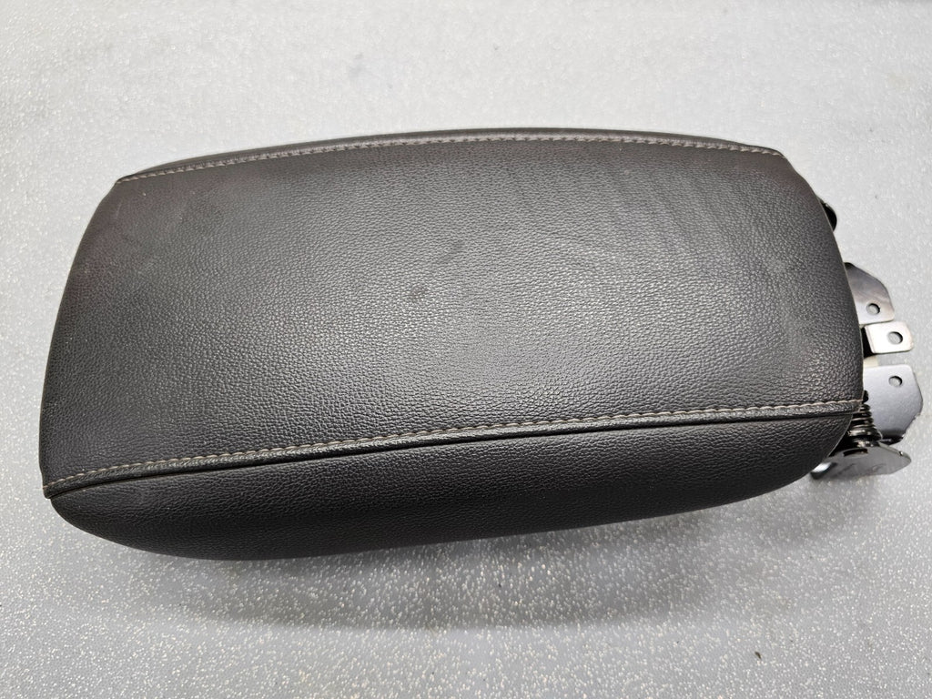 🔥13-16 Ford Fusion Front Center Console Lid Armrest Leather Cover Top Pad Black
