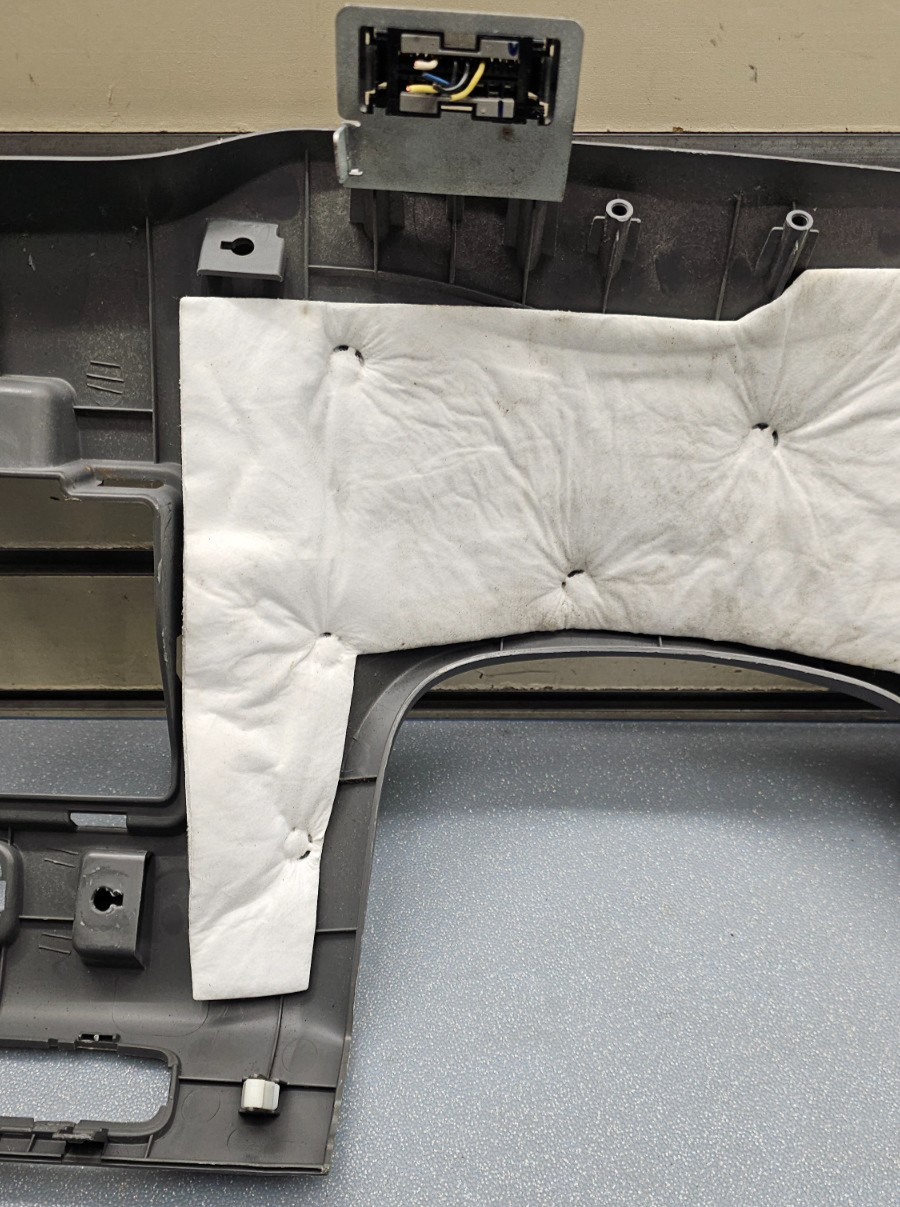 🔥11-14 SONATA LEFT DRIVER LOWER DASH COVER TRIM KNEE BOLSTER KICK PANEL GRAY