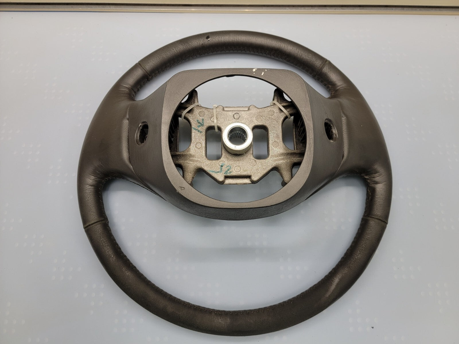 🔥1997-2003 Ford F-150 Leather Steering Wheel Cruise Dash black