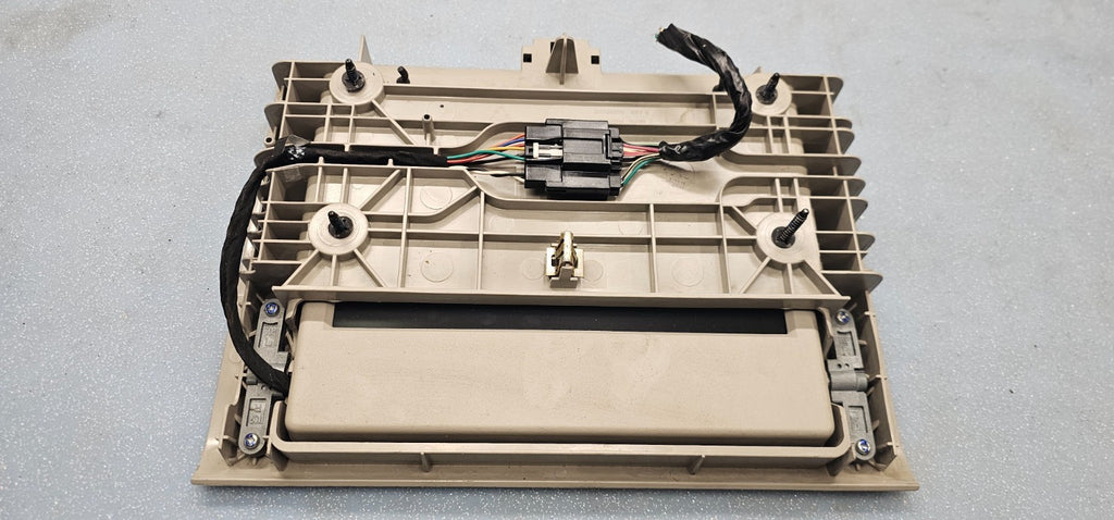 🔥07-14 Silverado Sierra Roof Overhead Entertainment System Screen Display Tan