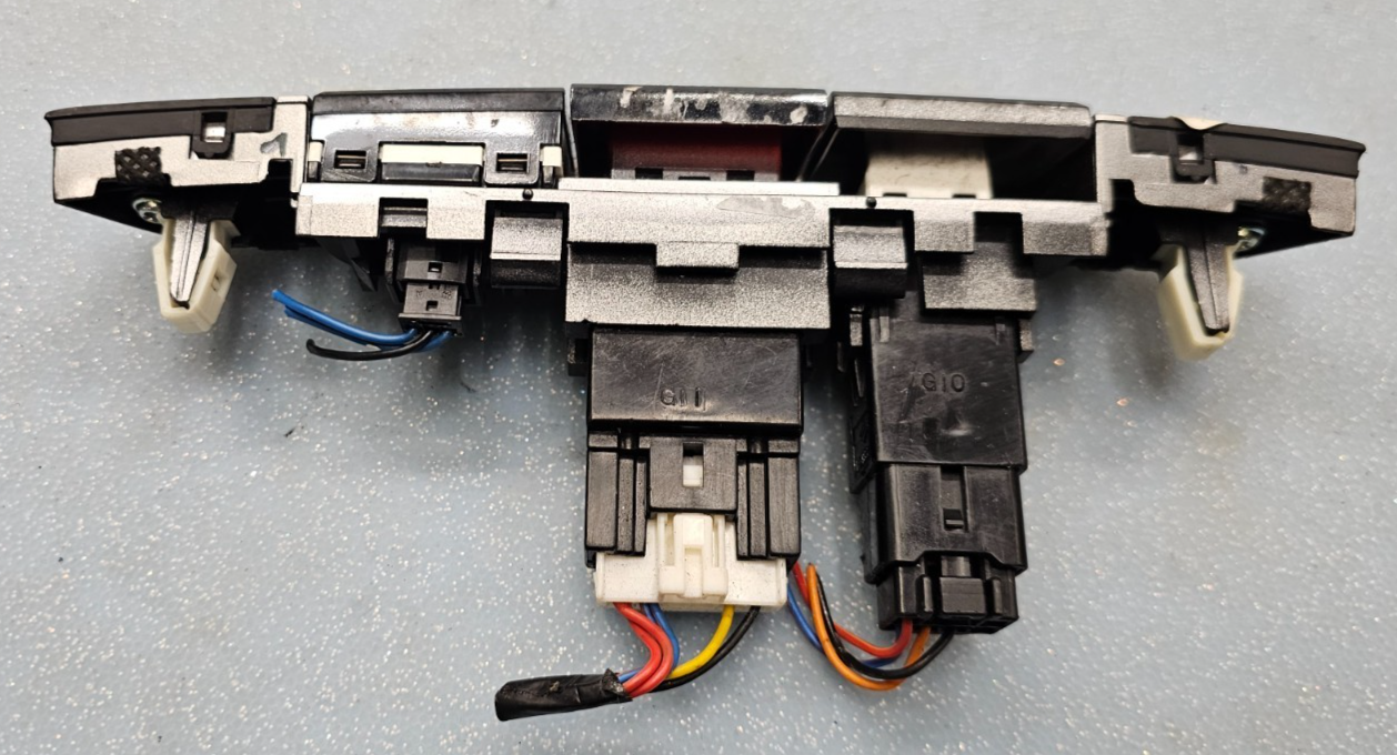 🔥10-15 Hyundai Tucson Emergency Hazard Ligth Switch Active ECO Button Black