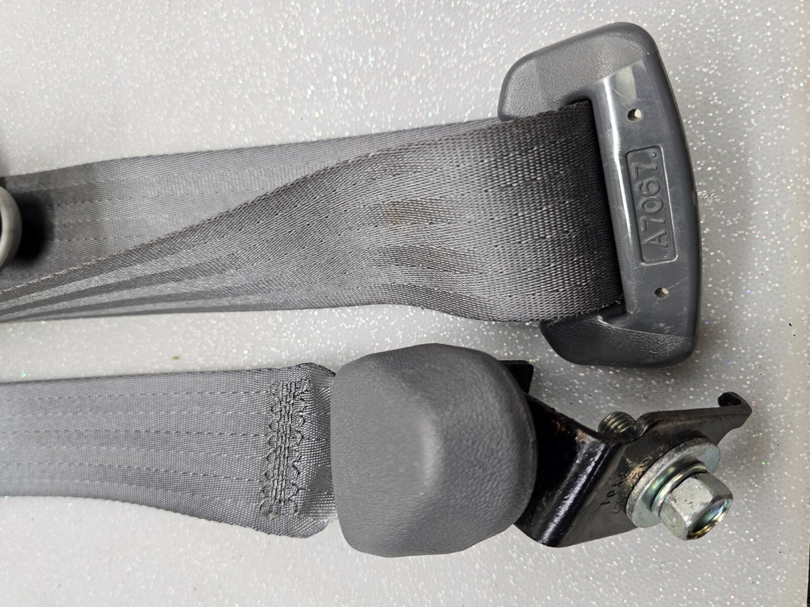 🔥2003-2008 Honda Pilot Front Right Passenger Seat Belt Retractor Assembly Gray