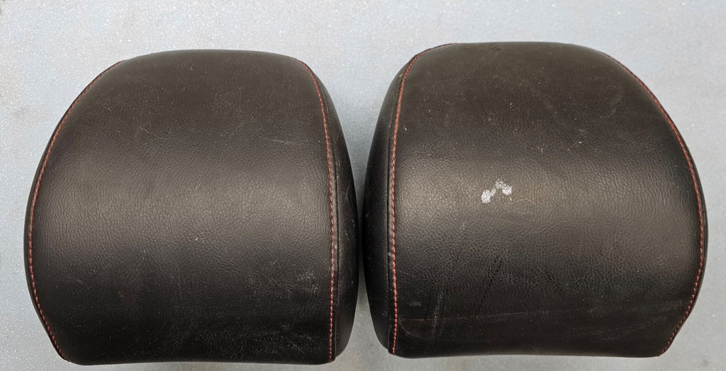 🔥11-14 Nissan Juke SV Headrest Rear Seat Head Rests Set Pair LH RH Cloth Black