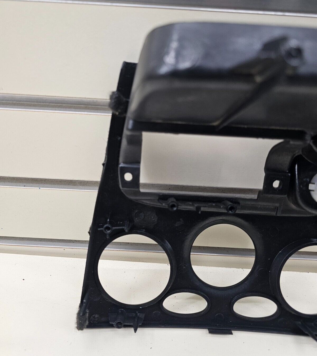 🔥01-06 Santa Fe Dash Temperature Climate control Heater Air Filter Bezel Black