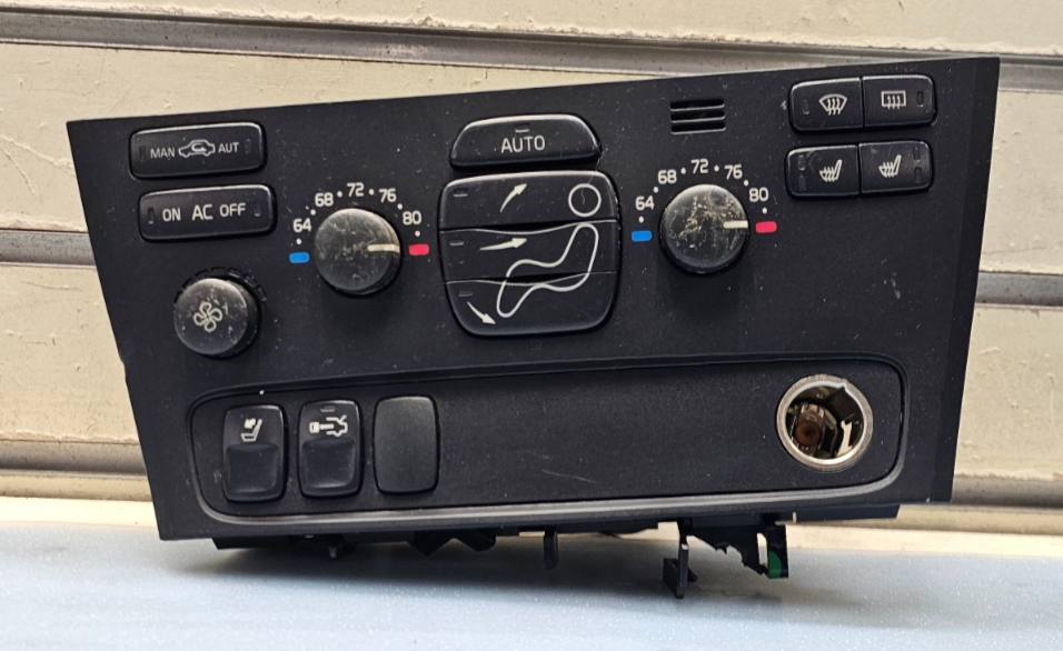 🔥01-08 Volvo S60 V70 Dash A/C AC HVAC Heater Heat Temperature Climate Control