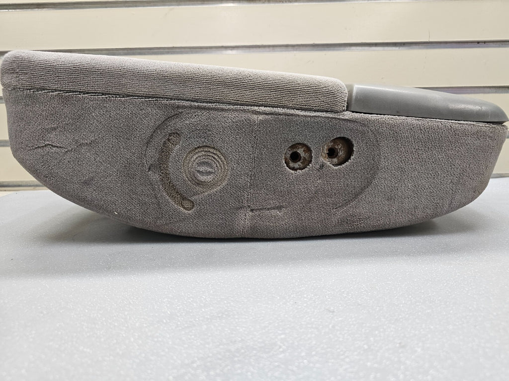 🔥97-03 Ford F150 Center Console JUMP SEAT Cloth/Leather Cup Holder LT GRAY JS6