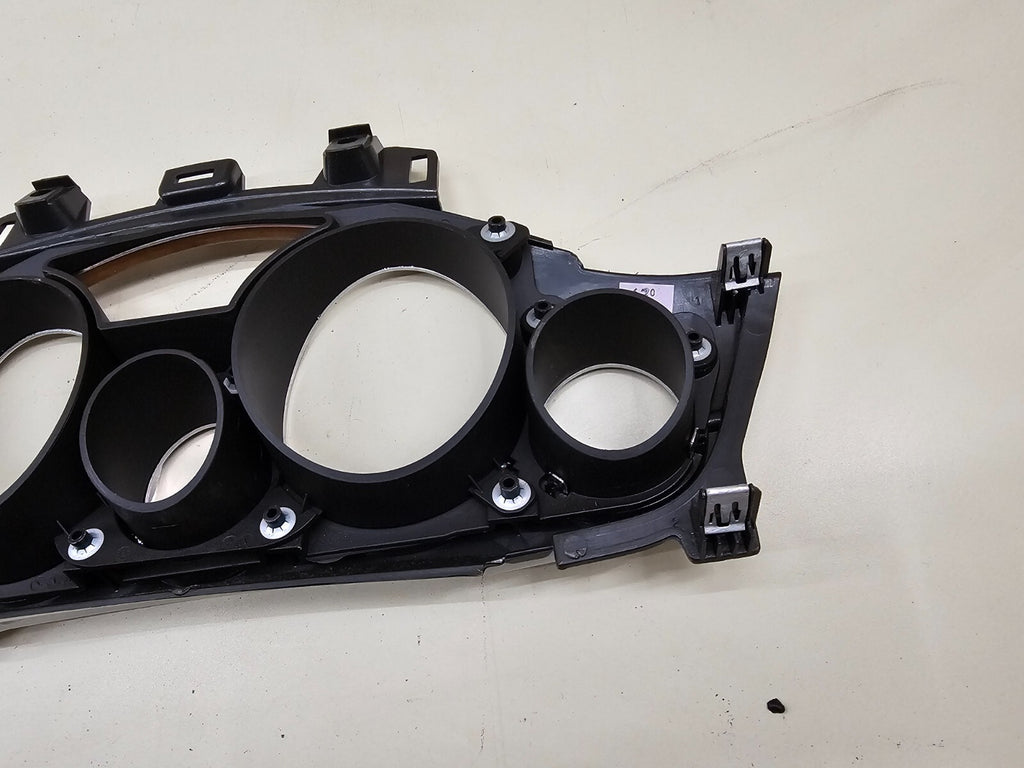 🔥08-12 BUICK ENCLAVE SPEEDOMETER GAUGE INSTRUMENT CLUSTER TRIM BEZEL WOODGRAIN