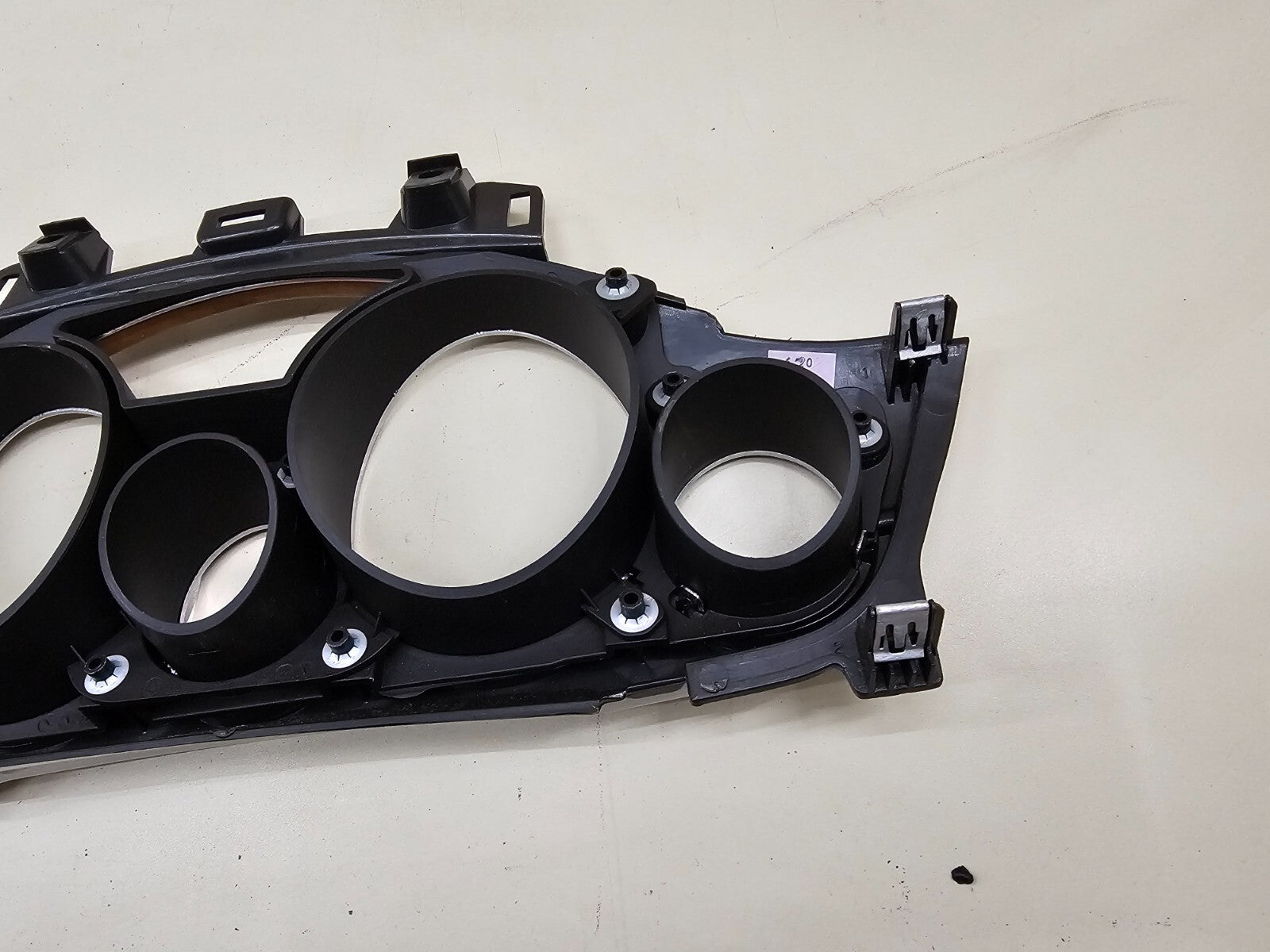 🔥08-12 BUICK ENCLAVE SPEEDOMETER GAUGE INSTRUMENT CLUSTER TRIM BEZEL WOODGRAIN